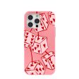 Bubblegum Pink Dicey Cherries iPhone 15 Pro Max Case Cheap