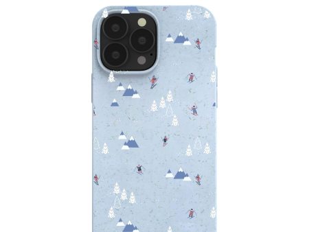 Powder Blue Ski Pass iPhone 13 Pro Max Case Cheap