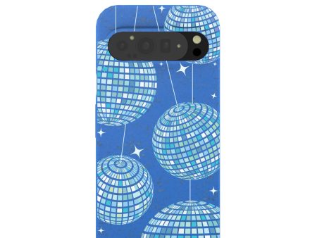 Electric Blue Blue Groove Google Pixel 9 Pro XL Case Cheap