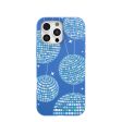 Electric Blue Blue Groove iPhone 16 Pro Max Case Hot on Sale