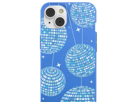 Electric Blue Blue Groove iPhone 14 Case Discount