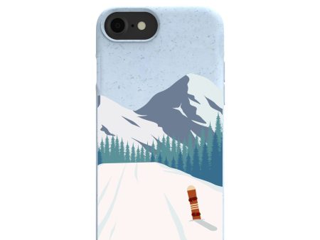 Powder Blue Shredding Peaks iPhone 6 6s 7 8 SE Case Discount