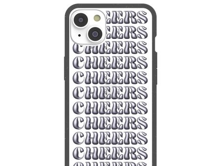 Clear Cheers iPhone 14 Case With Black Ridge Supply