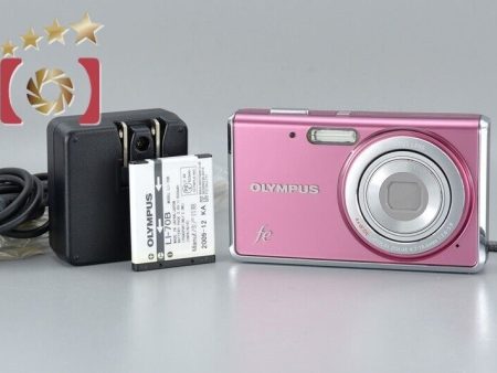 Very Good!! Olympus FE-4020 Red 14.0 MP Digital Camera Sale