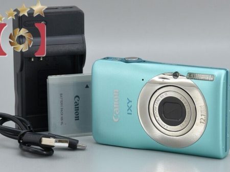 Very Good!! Canon IXY 200F Blue 12.1 MP Digital Camera Hot on Sale