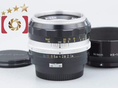 Nikon NIKKOR-S Auto 50mm f 1.4 Non Ai Lens Fashion