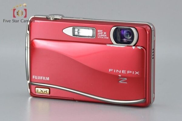 Very Good!! FUJIFILM FinePix Z800 EXR Red 12.0 MP Digital Camera w Box Supply