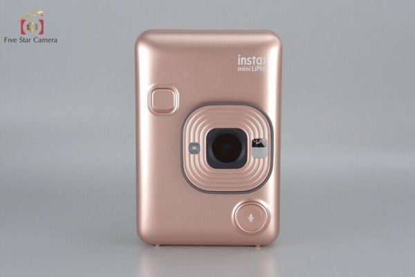 Very Good!! FUJIFILM Instax Mini LiPlay Blush Gold Instant Film Camera Body Online