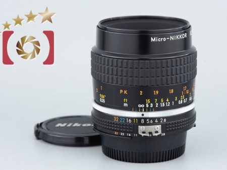 Very Good!! Nikon Ai-S MICRO NIKKOR 55mm f 2.8 Cheap