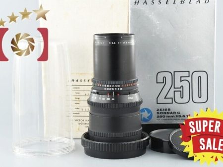 Very Good!! Hasselblad Carl Zeiss C Sonnar 250mm f 5.6 T* Black Sale