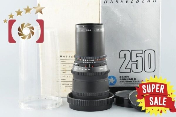 Very Good!! Hasselblad Carl Zeiss C Sonnar 250mm f 5.6 T* Black Sale