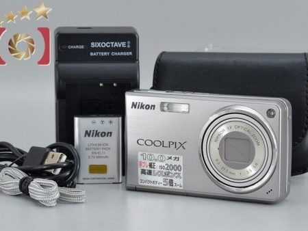 Nikon COOLPIX S550 Silver 10.0 MP Digital Canera Cheap