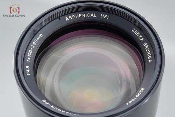 Very Good!!  Zenza Bronica ZENZANON-PE 100-220mm f 4.8 ASPHERICAL Online Sale