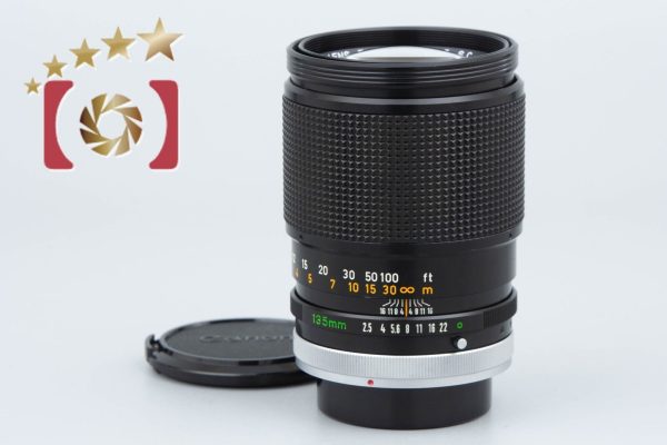 Very Good!! Canon FD 135mm f 2.5 S.C. Supply