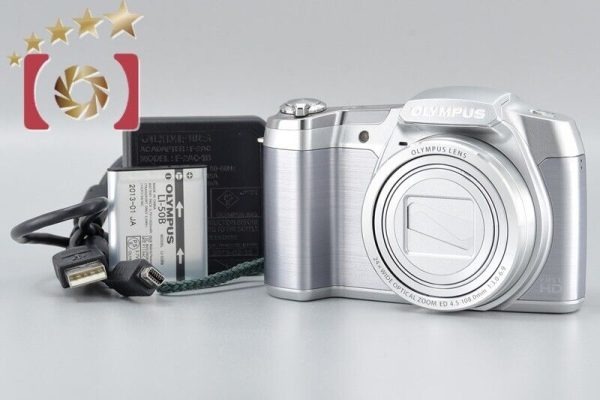 Olympus STYLUS SZ-16 Silver 16.0 MP Digital Camera Online Hot Sale