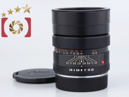 Rare!! Leica ELMARIT-R 90mm f 2.8 3-CAM Red Feet 2023.12 Overhauled!! For Discount