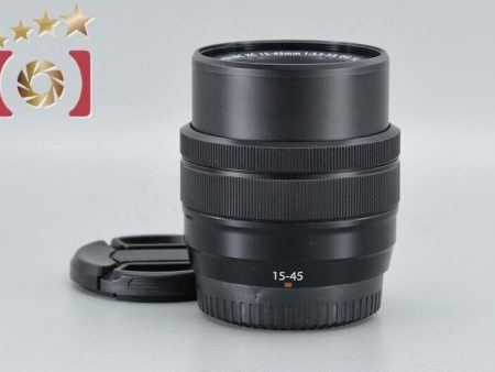 Very Good!! FUJIFILM XC 15-45mm f 3.5-5.6 OIS PZ Black Fashion