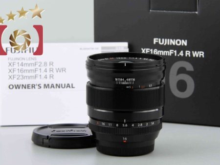 Very Good!! Fujifilm Nano-GI XF 16mm f 1.4 R WR w  Box Online Hot Sale