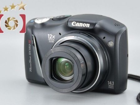 Very Good!! Canon PowerShot SX150 IS Black 14.5 MP Digital Camera on Sale