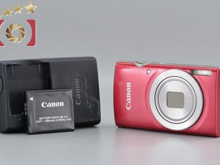 Very Good!! Canon IXY 200 Red 20.0 MP Digital Camera Supply