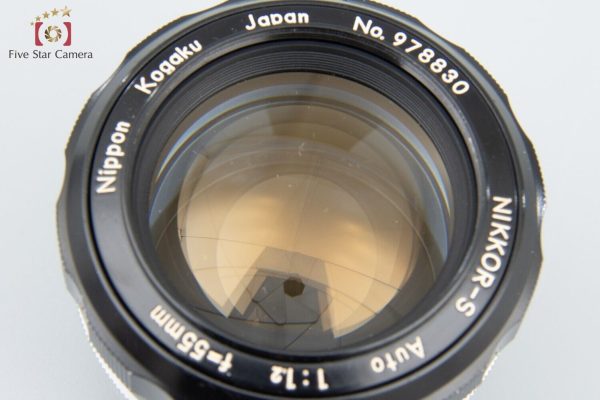 Very Good!! Nikon NIKKOR-S Auto 55mm f 1.2 Non Ai Lens Discount