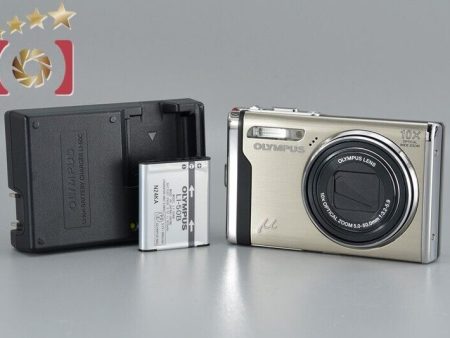 Very Good!! Olympus μ-9000 Champagne Silver 12.0 MP Digital Camera Fashion