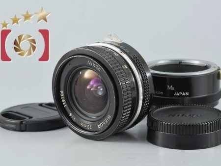 As-Is  Nikon New NIKKOR 20mm f 4 Non Ai Lens Online Hot Sale