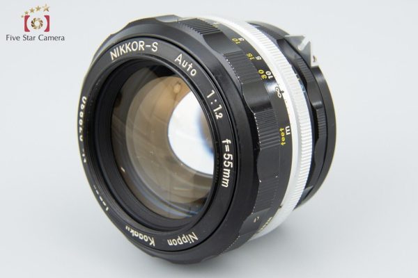 Very Good!! Nikon NIKKOR-S Auto 55mm f 1.2 Non Ai Lens Discount