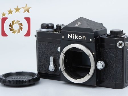 Nikon F Eye Level Black Mid Model 35mm SLR Film Camera Body Supply