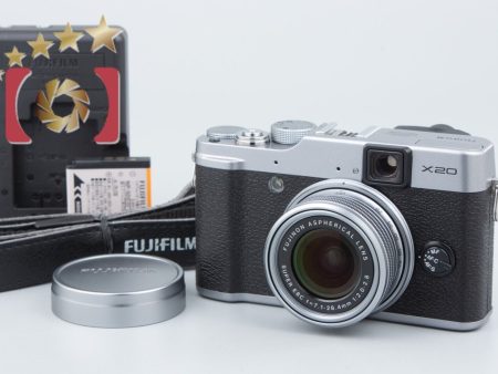 Very Good!! Fujifilm X20 Silver 12.0 MP Digital Camera Supply