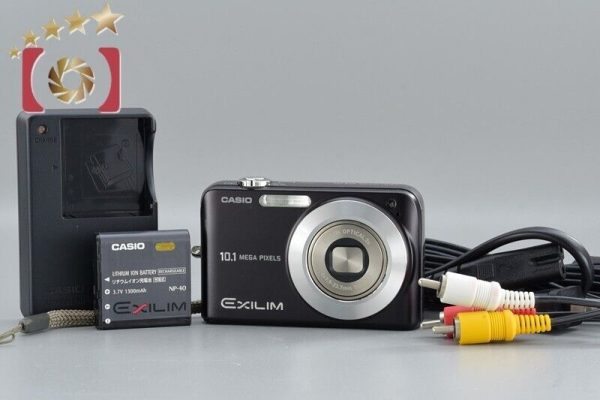 Excellent!! CASIO EXILIM EX-Z1050 Black 10.1 MP Digital Camera on Sale