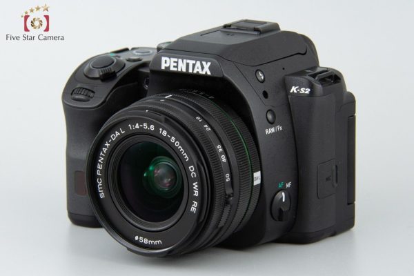 Shutter count 1,721  PENTAX K-S2 20.1 MP DSLR Camera 18-50 50-200 Lenses Online Sale