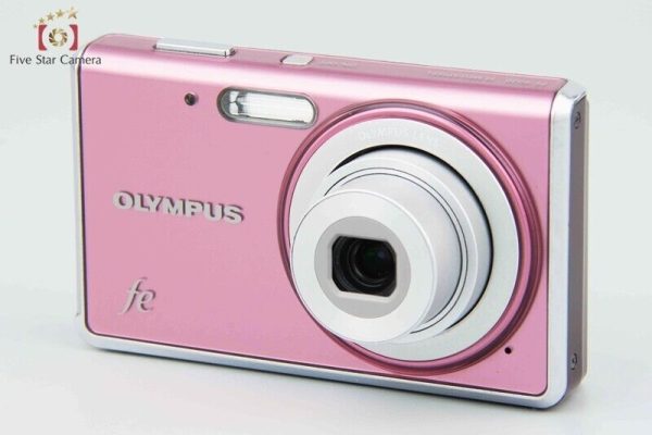 Very Good!! OLYMPUS FE-4020 Pink 14.0 MP Digital Camera Hot on Sale