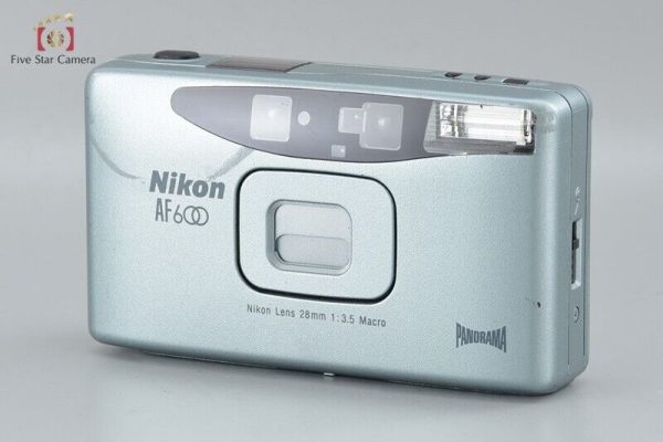 Very Good!! Nikon AF600 Blue 35mm Point & Shoot Film Camera Online Sale