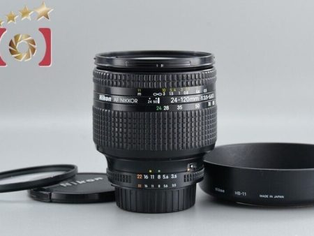 Very Good!! Nikon AF NIKKOR 24-120mm f 3.5-5.6 D For Discount