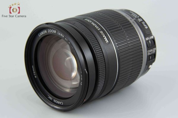 Very Good!! Canon EF-S 18-200mm f 3.5-5.6 IS For Discount