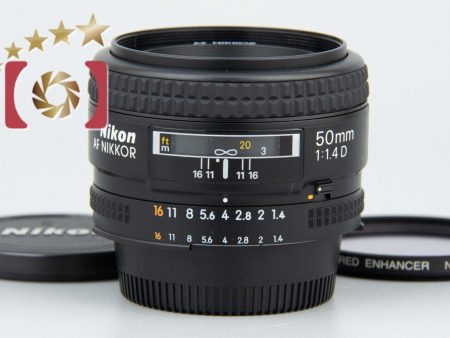 Very Good!! Nikon AF NIKKOR 50mm f 1.4 D Sale