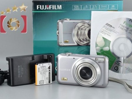 Very Good!! FUJIFILM FinePix JX200 Silver 12.0 MP Digital Camera w Box Sale