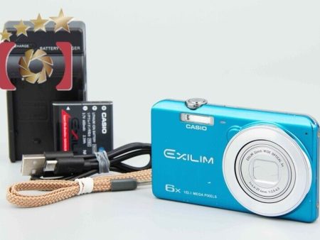 Very Good!! Casio EXILIM EX-ZS25 Blue 16.1 MP Digital Camera Sale