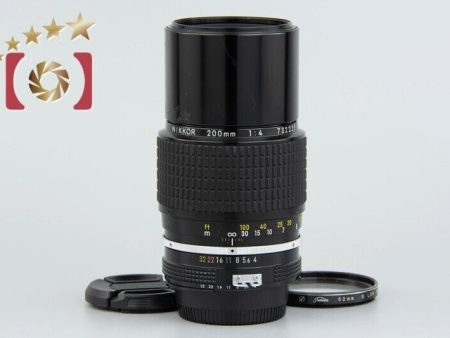 Very Good!! Nikon Ai NIKKOR 200mm f 4 Supply