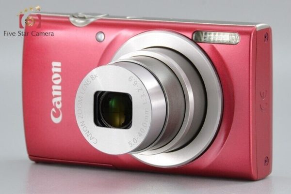 Very Good!! Canon IXY 200 Red 20.0 MP Digital Camera Supply