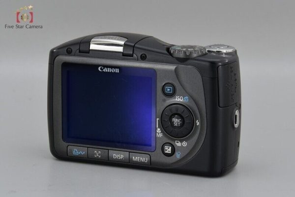 Excellent!! Canon PowerShot SX100 IS Black 8.0 MP Digital Camera Hot on Sale