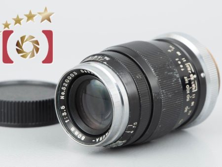 As-Is  SANKYO KOHKI KOMURA 80mm f 3.5 L39 LTM Leica Thread Mount Lens Supply