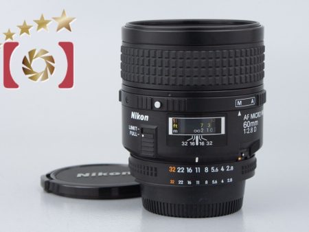 Very Good!! Nikon AF MICRO NIKKOR 60mm f 2.8 D For Cheap