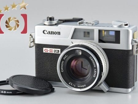 Very Good!! Canon Canonet QL17 GIII G3 35mm Rangefinder Film Camera on Sale