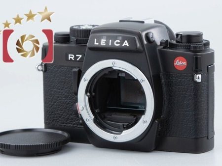 Excellent!! Leica R7 Black 35mm SLR Film Camera Body Discount