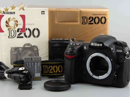 Shutter count 5,372  Nikon D200 10.2 MP Digital SLR Camera Body w  Box Online now