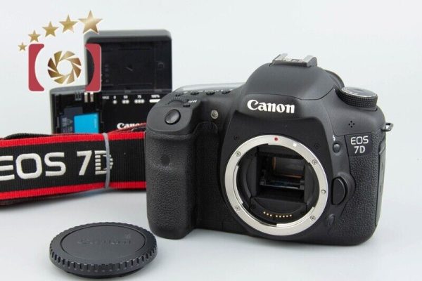 Very Good!! Canon EOS 7D 18.0 MP Digital SLR Camera Body Sale