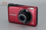 Very Good!! Canon PowerShot A2200 Red 14.1 MP DIgital Camera Hot on Sale