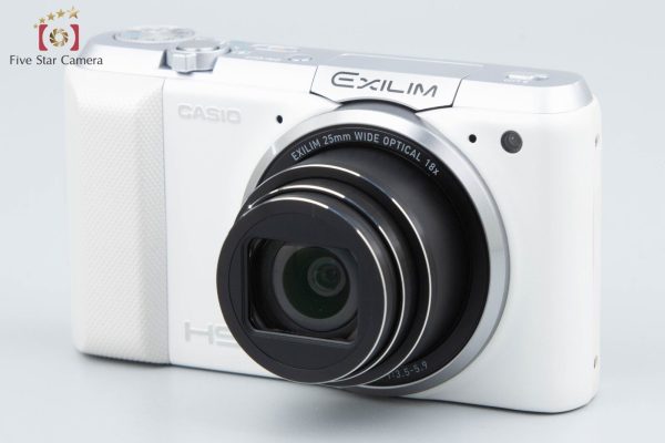 Casio HIGH SPEED EXILIM EX-ZR850 White 16.1 MP Digital Camera Fashion